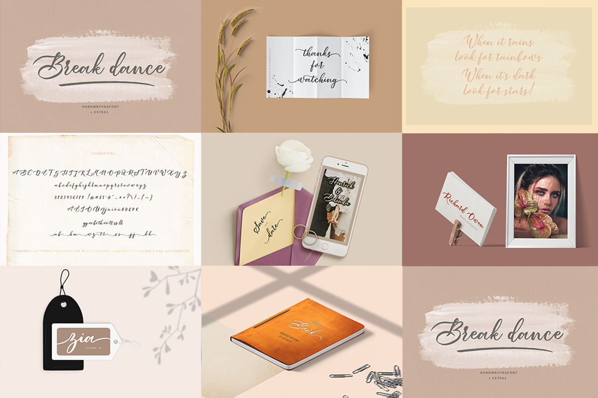 The brilliant fonts bundle, a Script Font by Franstudio (Photo 19 of 20)