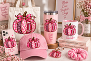 Breast Cancer Awareness Png Bundle, an Object Graphic by Daisy Design (Thumbnail 16 of 31)