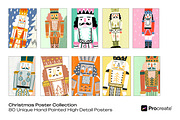 Christmas Poster Collection, a Seasonal Illustration by crafty (Thumbnail 9 of 12)