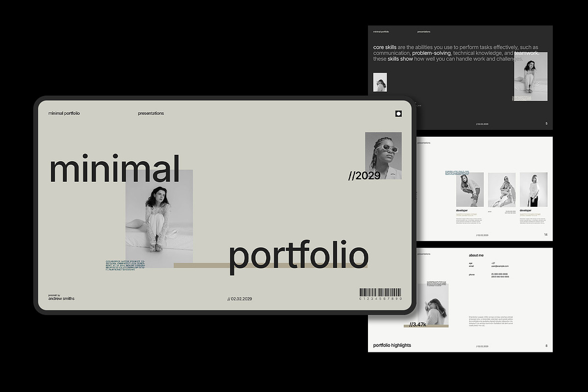 My Portfolio Presentation, a Presentation Template by Templeste (Photo 5 of 6)