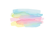 Soft Pastel Watercolor Brush Marks, a Decorative Illustration by Designer_Momina (Thumbnail 4 of 11)