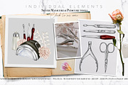 Manicure & Pedicure Collection, an Object Illustration by CrystalinaShop (Thumbnail 2 of 12)