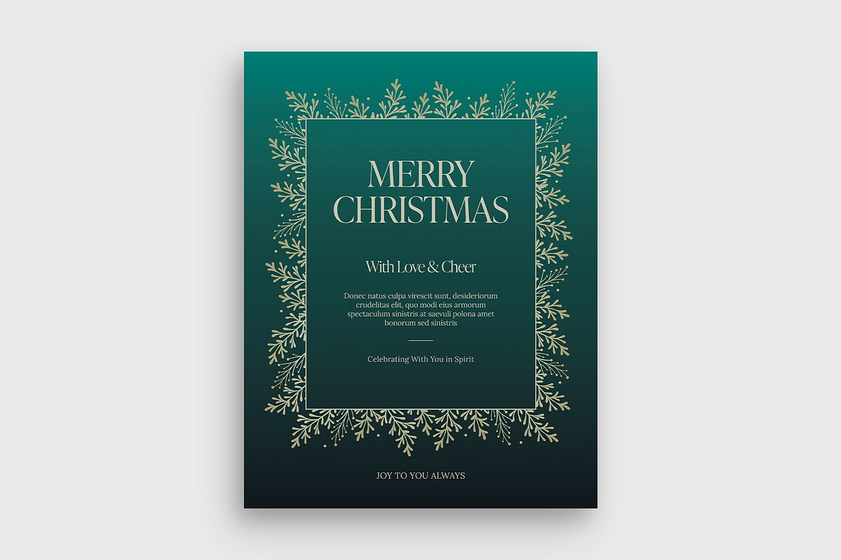 Christmas Poster Templates, a Poster Template by BrandPacks (Photo 5 of 5)