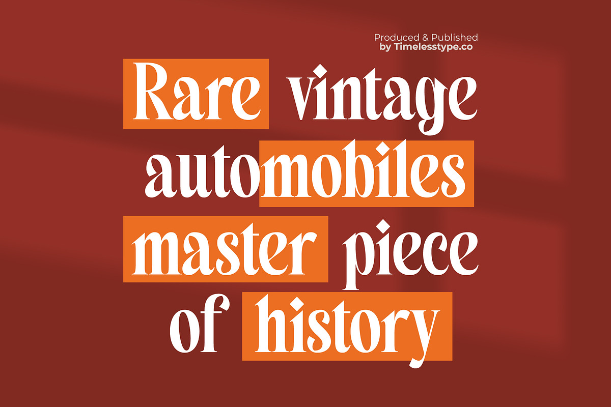 Belagu Modern Display Serif Font, a Serif Font by timelesstype.co (Photo 7 of 20)