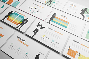 Silhouette Infographic Powerpoint