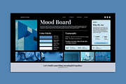 Mood Board Design Template, a Stationery Template by MightyDesign (Thumbnail 3 of 6)