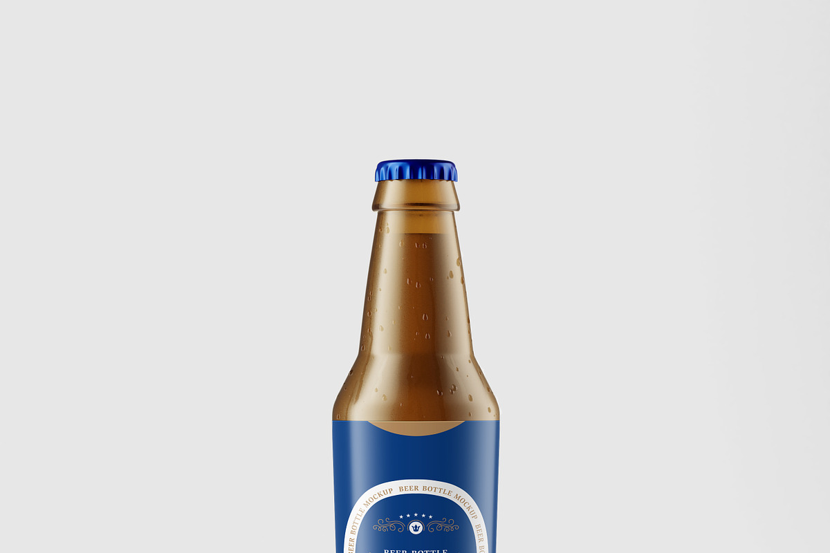 Realistic Beer Bottle Mock-up, a Print Template by Propex (Photo 9 of 19)
