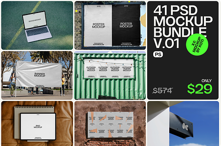 Koti Mockup Bundle V.01 - 95% OFF