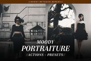 Moody Portraiture - Presets PACK, a Preset Add-On by Hydrozi Presets
