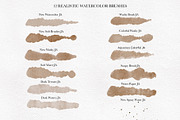 Realistic Watercolor Procreate Brush, a Brush Add-On by Jenteva Art (Thumbnail 2 of 15)