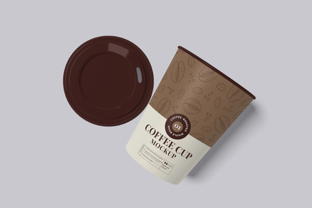 Coffee Cup Mockup Bundle Set, a Cups & Container Mockup by Rielismee (Photo 3 of 5)
