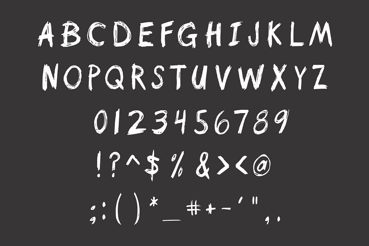 Vexed Pigeon Font preview 2