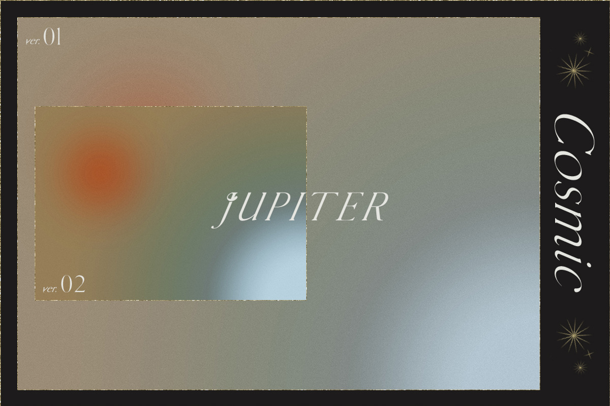 Cosmic Gradients + Bonus Glitter, a Background Graphic by Melanie Helena (Photo 9 of 15)