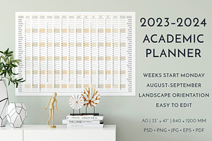 20232024 Academic Planner MO Start