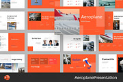 Aeroplane Airline Powerpoint, a Presentation Template by Fit-tee (Thumbnail 1 of 2)