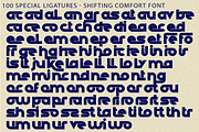 Shifting Comfort - Geometric Font, a Sans Serif Font by 177Studio (Thumbnail 8 of 8)