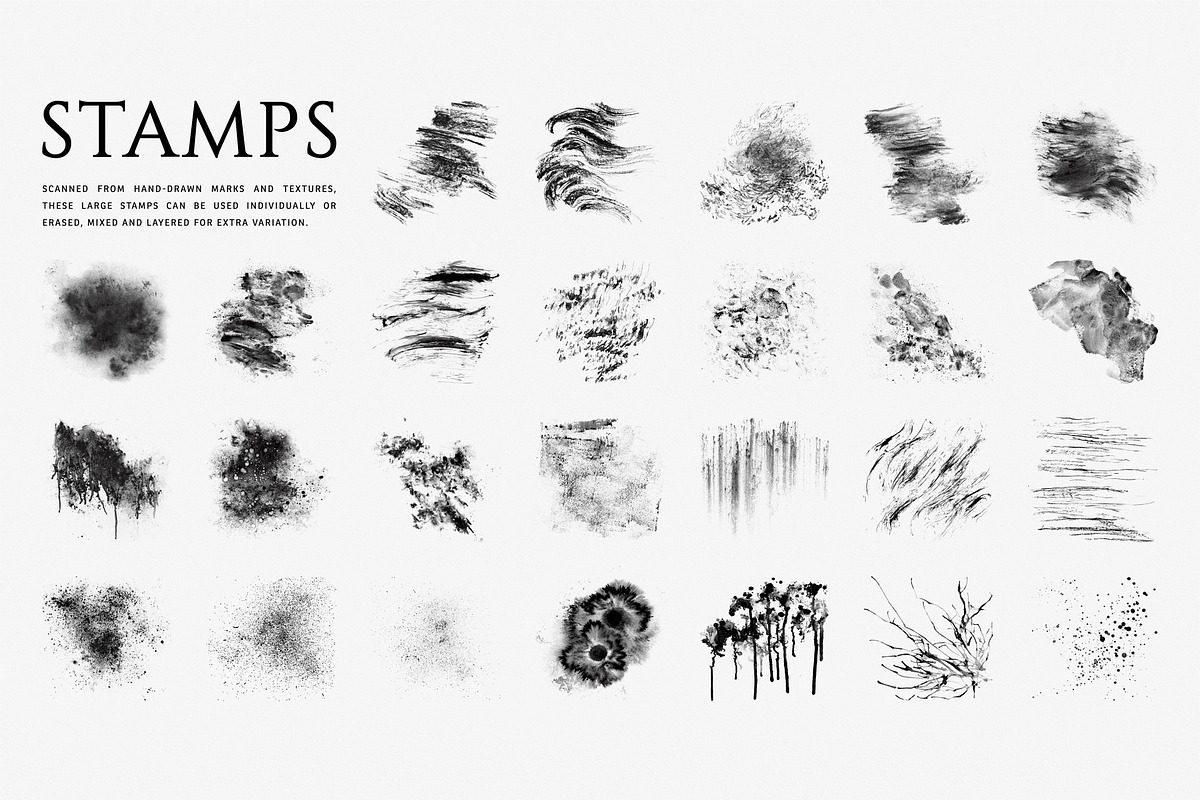 Drawing Essentials Digital Brushes, a Brush Add-On by Mike Nash Illustration (Photo 3 of 5)