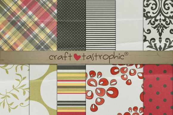 Flowers & Leaves Paper Pack preview 2