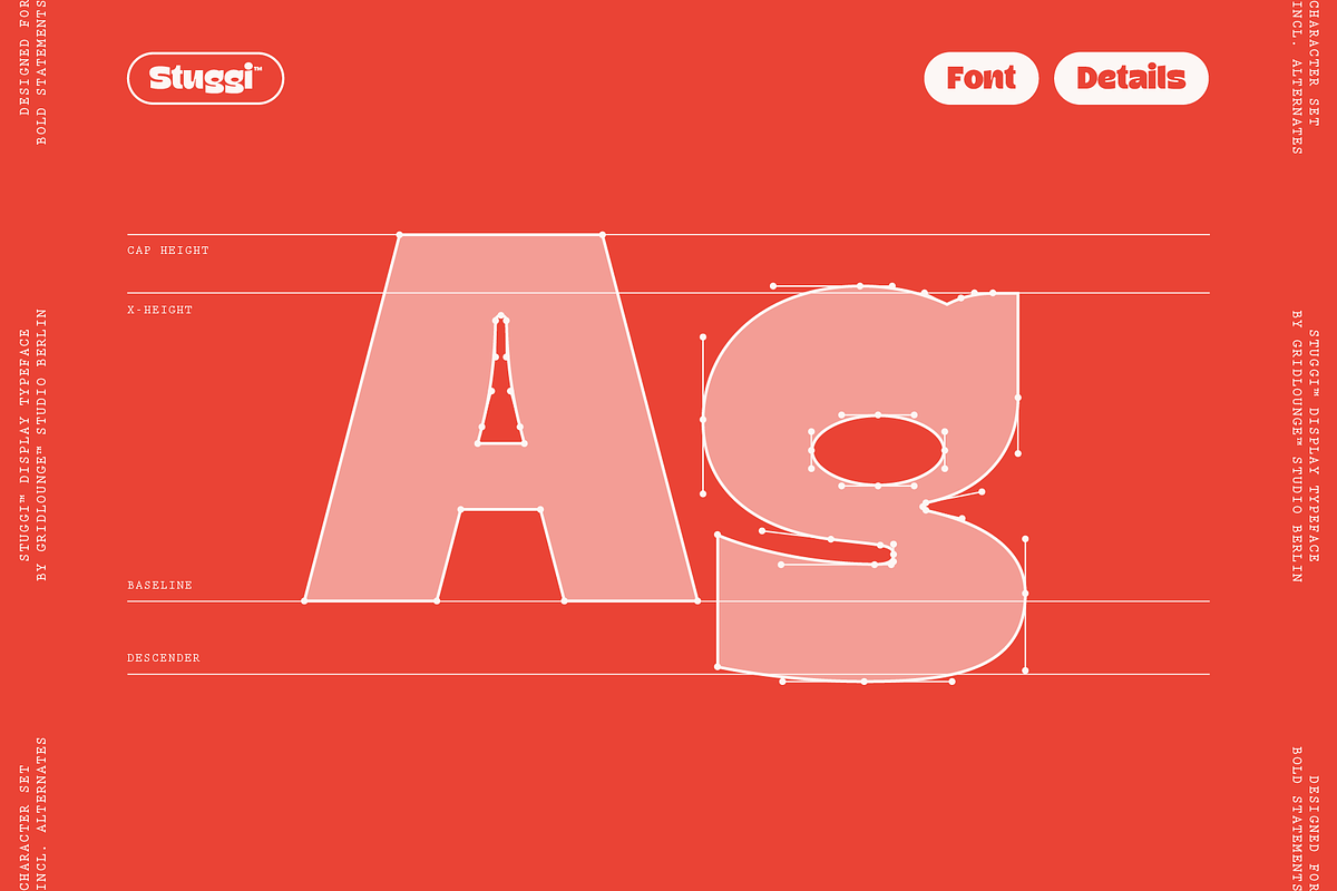 Stuggi – Modern Display Font, a Sans Serif Font by Gridlounge (Photo 8 of 17)