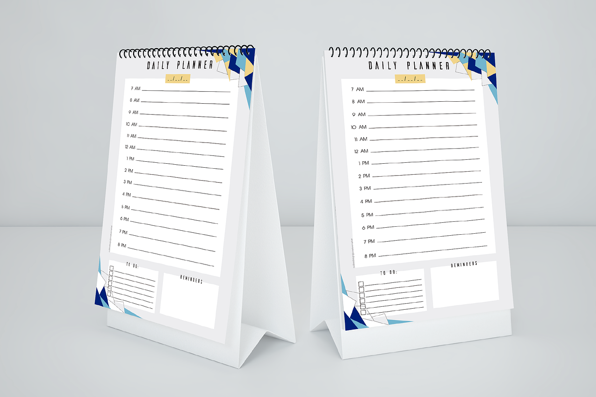 32 Printable Planners, a Stationery Template by Outline Design (Photo 8 of 14)