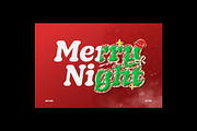 Christmas Candy Text Effect, a Layer Style Add-On by Matsero (Thumbnail 4 of 4)