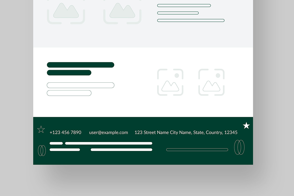 Website Wireframe Layout, a Wireframe Template by CreativeShaper (Photo 6 of 6)