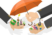 Insurance Set 01, a Person Illustration by AndriiStore (Thumbnail 6 of 11)