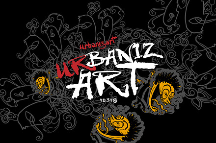 URBANIZART, a Handwritten Font by vtks design