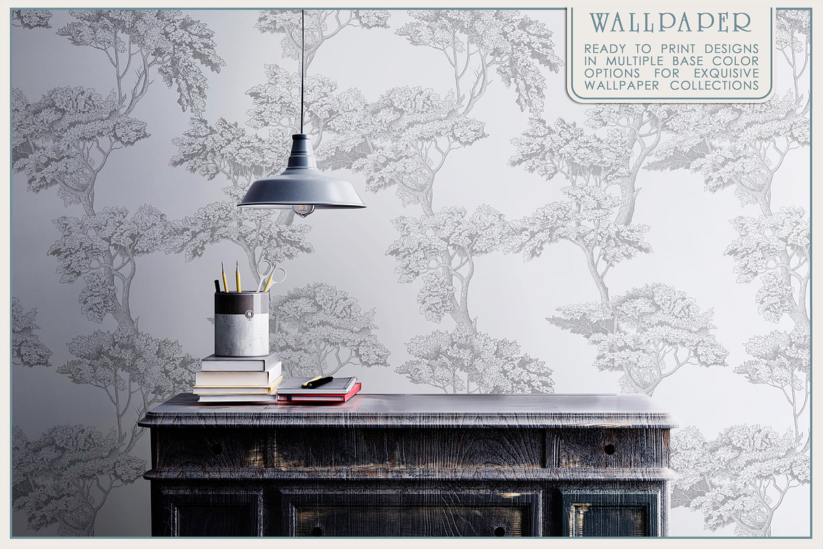 Patterns Architectural forest, a Pattern Graphic by Natalia0307 (Photo 6 of 12)