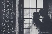 Midnight Bloom Script +18 Free Logos, a Script Font by Pink Coffie (Thumbnail 3 of 15)