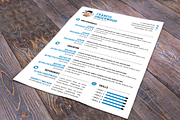 Resume/CV Photoshop & Word, a Resume Template by Studio 19 (Thumbnail 6 of 6)