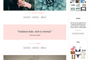 Fashion Chic Tumblr Theme, a Websites & App Template by Themelantic (Thumbnail 3 of 5)