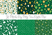 St. Patrick’s Day Party Icons Patter, a Texture Illustration by DreamPrint404 (Thumbnail 7 of 8)