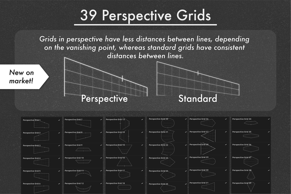 Lettering Grids for Procreate, a Brush Add-On by Magnatype (Photo 5 of 9)