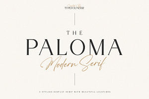 The Paloma - Modern Serif Font