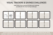 Digital Finance Planner + Stickers, a Templates & Theme by SunshineStudioBoutique (Thumbnail 8 of 9)