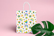 Watercolor Rainbow Clipart & Pattern, an Illustration by ArtIrisArt (Thumbnail 17 of 22)