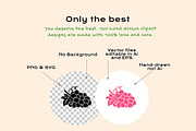 Fruits Linocut Clipart, an Illustration by ClayStudio (Thumbnail 5 of 8)