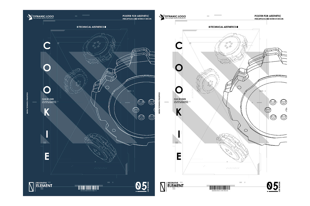 Futuristic Tech Posters, a Food Illustration by Andrew_Derr (Photo 10 of 15)