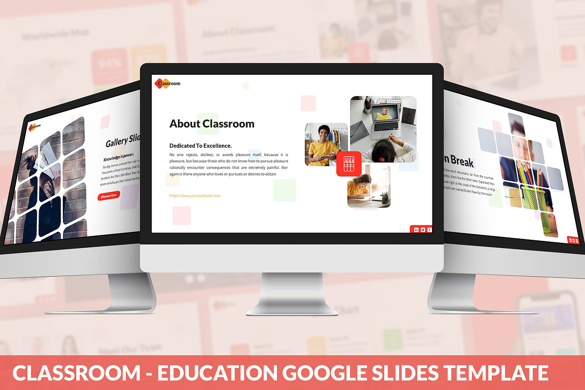 Classroom - Education Google Slides, a Presentation Template by ...