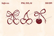 Whimsical Berry Fruit Bundle SVG PNG, a Food Illustration by Marie T (Thumbnail 15 of 36)