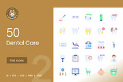 Dental Care Icons, an Icon by IconBunny (Thumbnail 1 of 2)