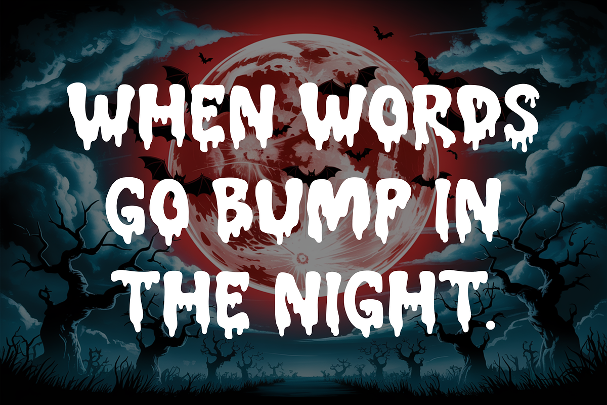 Welcome Dracula is a Halloween font, a Handwritten Font by Brown Cupple (Photo 6 of 12)