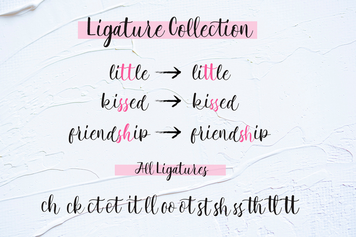 Rathyland Script Wedding Font preview 6