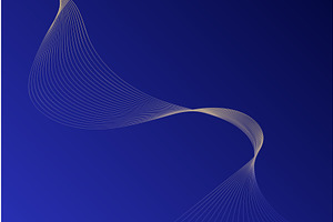 Blue Background With White Lines, an Illustration by okskukuruza
