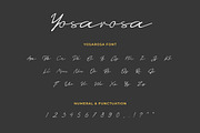 Yosarosa Signature Font, a Script Font by UICreative (Thumbnail 2 of 5)
