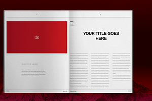 Creative Lifestyle Magazine Template