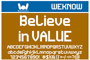 Big Bank Theory font, a Sans Serif Font by weknow (Thumbnail 4 of 8)