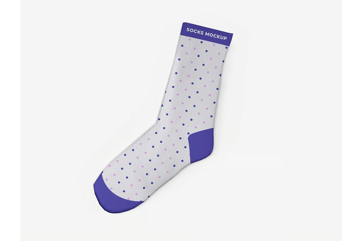 Socks Mockup Template Set, an Advertising Mockup by DesignRushMarket (Photo 2 of 11)