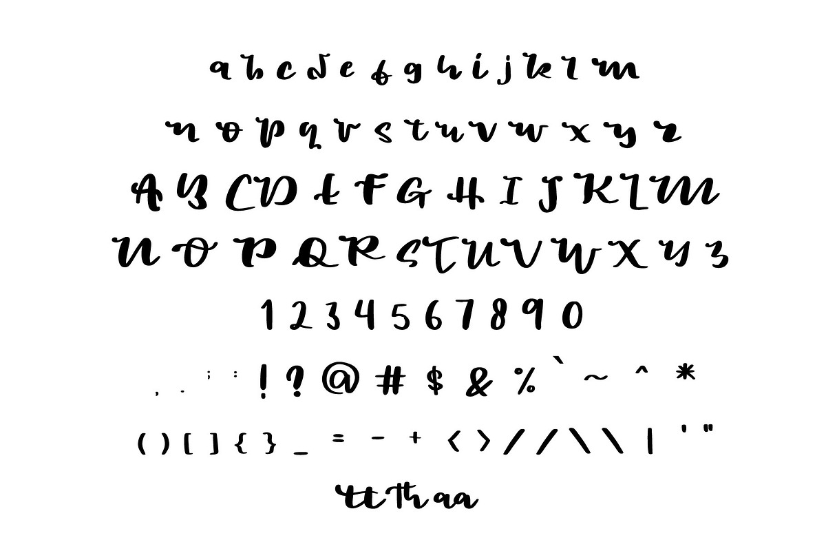 Lamborgini font preview 5
